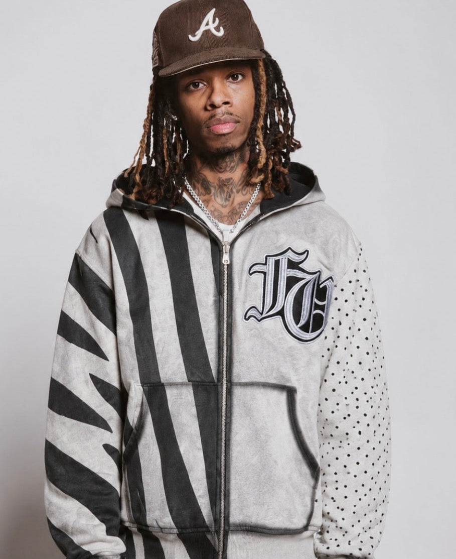 Zebra zipup